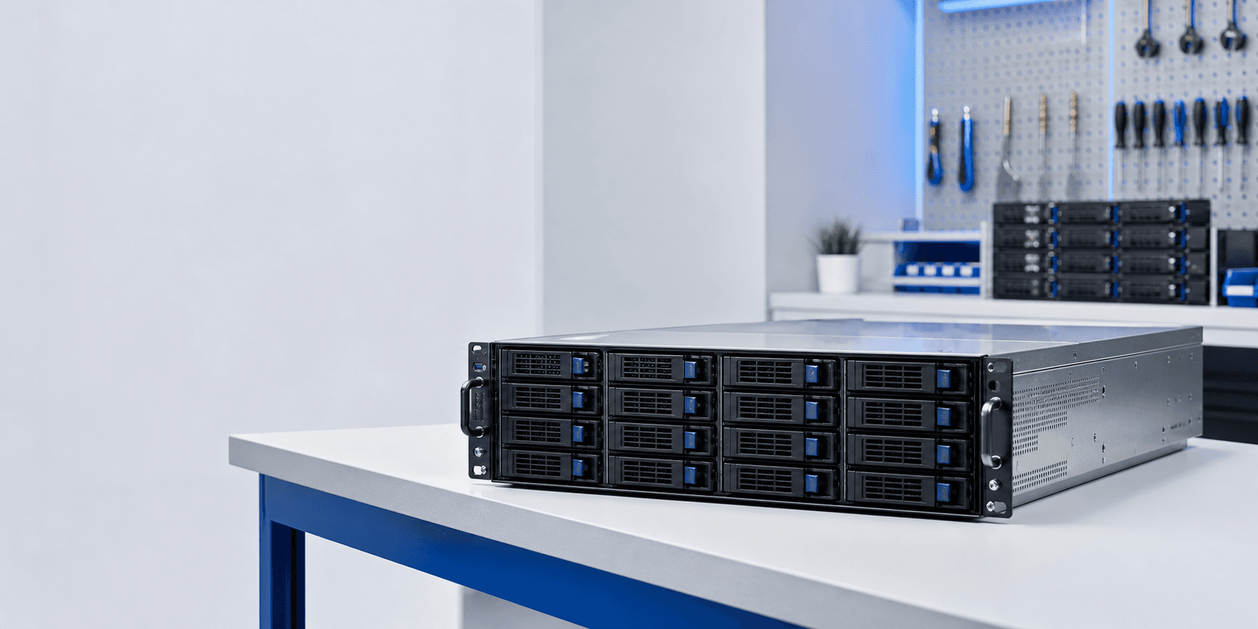 Professionele rack servers voor zakelijke toepassingen